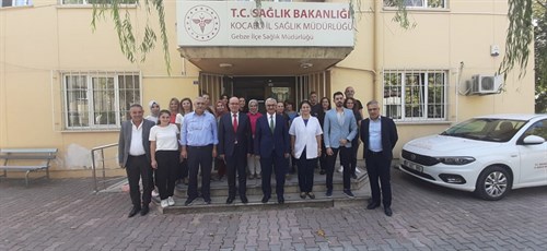 Kaymakam Mehmet Ali Özyiğit’ten İlçe Sağlık Müdürlüğü’ne Ziyaret 