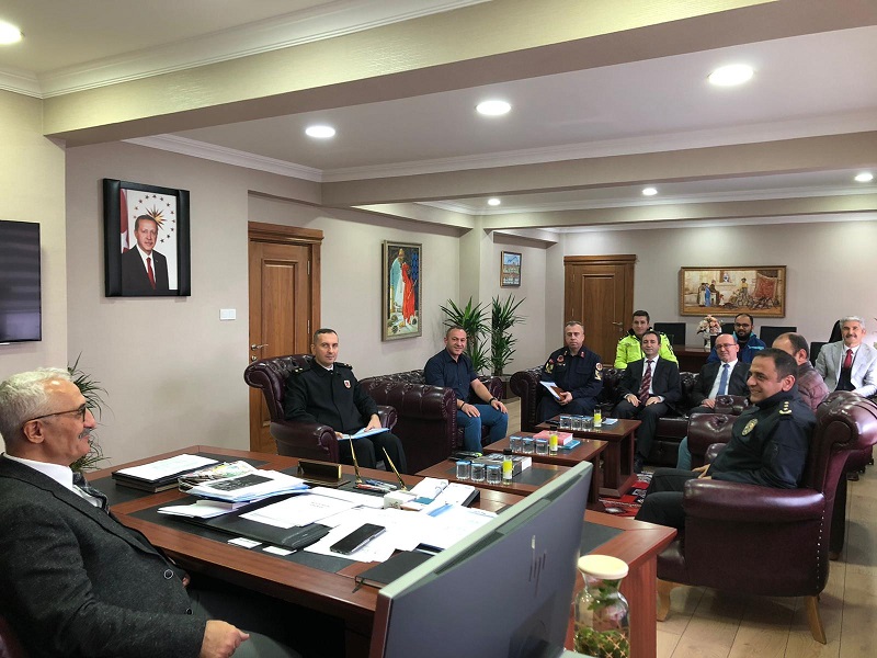  Gebze’de Kış Mevsimi Trafik Tedbirleri Toplantısı Yapıldı