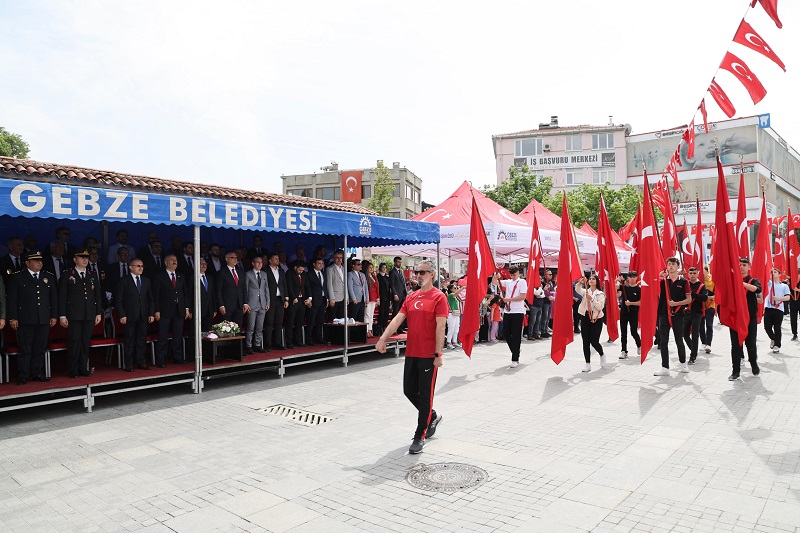 19 Mayıs Atatürk’ü Anma, Gençlik ve Spor Bayramı Gebze’de Büyük Bir Coşkuyla Kutlandı